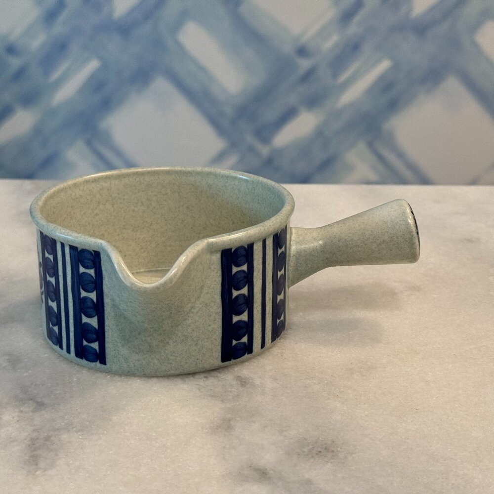 Midwinter Stonehenge Dahlia Gravy Boat & Underplate